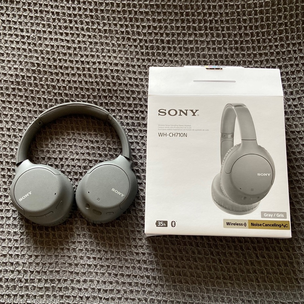 Sony Grey Headphones - WH-CH710N
